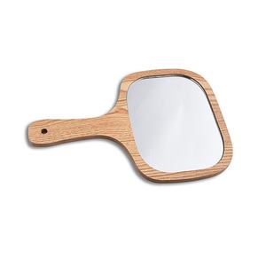 Classic Typical Wholesale Vintage <b>Rectangle</b> Wooden Beauty Makeup Portable Handle <b>Mirror</b> - Product Image 5
