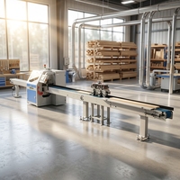 Scie à découper automatique haute précision optimisée avec détection des défauts du bois pour meubles en bois massif