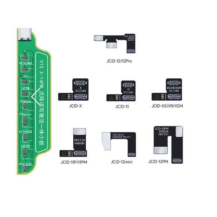 JC V1SE WiFi版プログラマー | iPhone X-14 Pro Max用Face ID修理ツール