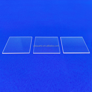 Disco De Vidro De Sílica Fusa De Alta Pureza Placa De Vidro De Quartzo Claro Folha De Vidro De Quartzo para Corte e Soldagem - Product Image 2