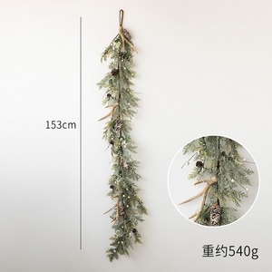Guirlande personnalisée Décoration <span class=keywords><strong>de</strong></span> porte <span class=keywords><strong>de</strong></span> Noë<span class=keywords><strong>l</strong></span> Décoration <span class=keywords><strong>de</strong></span> plantes artificielles <span class=keywords><strong>pour</strong></span> cheminée Décoration <span class=keywords><strong>de</strong></span> printemps et d'été <span class=keywords><strong>pour</strong></span> la maison <span class=keywords><strong>Couronne</strong></span> - Product Image 5