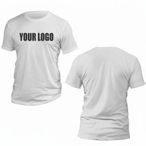 Fully Customized Comfortable Print for <b>Men</b> DIY Your Like Photo or Logo White Top Size Modal Heat Transfer Process T <b>Shirt</b> - Product Image 1
