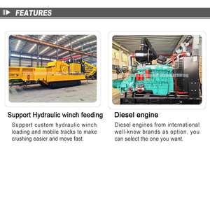 Trituradora horizontal de residuos de madera trituradora entera - Product Image 4