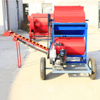 Machine électrique à écosser les arachides, cueilleuse d'arachides, batteuse d'arachides pour la récolte en champ agricole