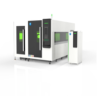 Machine de découpe laser à fibre CNC 4000x2000mm pour tôles et tubes métalliques, modèle Y2-4020, accélération 1.5G, double usage