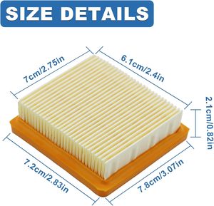 4180 141 0300 ไส้กรองอากาศอะลูมิเนียมอัลลอยด์ Jinge OEM <span class=keywords><strong>ส</strong></span>ำหรับเครื่องตัดหญ้าแบบ<span class=keywords><strong>ส</strong></span>ายเอ็นรุ่น KM91R/KM131/FS89/FS91/FS111/FS131/FS311/FC96 - Product Image 2