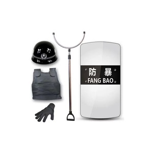 อุปกรณ์รักษาความปลอดภัย ชั้นวางแสดงสินค้า อุปกรณ์ป้องกันการจลาจล ตู้เก็บของแบบรวม ชุดป้องกันการระเบิด ชุดแปดชิ้น เหล็ก PC - Product Image 3