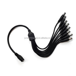 1～<span class=keywords><strong>2</strong></span>/3/4/5/8ウェイDC電源スプリッターケーブル、メス-オス5.5×<span class=keywords><strong>2</strong></span>.1mmジャックコネクタ、12V電源アダプタースプリッター - Product Image 3