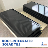 Tuile solaire 100 % étanche pour toiture, énergie solaire, électricité gratuite, vie hors réseau, système modulaire BIPV, toit solaire domestique