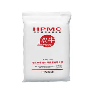 Đôi Bulls độ nhớt cao hóa chất gạch dính Putty bột hydroxypropyl Methyl Cellulose HPMC/hemc/CMC/HEC