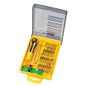 Kit d'outils de réparation multifonction 32-en-1 pour petits appareils électriques, tournevis en acier au carbone, combinaison de tournevis industriels à fente pour bricolage, OEM - Product Image 4