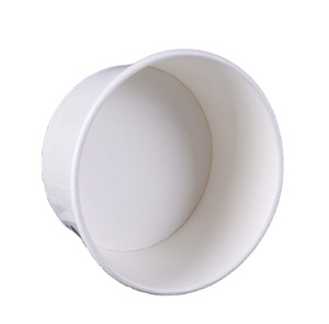 Kraft paper salad box packaging aluminium foil 32oz soup paper bowl disposable salad bowl microwave paper soup bowl container