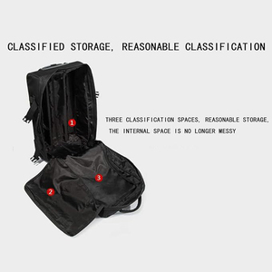 Pailox Vente à Chaud Étanche Pliable Trolley Bagages <span class=keywords><strong>de</strong></span> <span class=keywords><strong>Voyage</strong></span> Pliant Universel Business Oxford Trolley Sacs Avec 2 Roues - Product Image 3