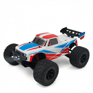 รถบังคับวิทยุ 1/10 Brushed 4WD RC Monster Truck ความเร็วสูง 48 กม./ชม. ระยะควบคุม 100 ม. พร้อมใช้งานสำหรับวัยรุ่น - Product Image 1