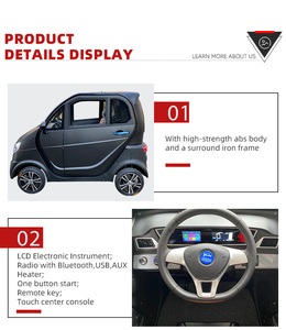Scooter Elettrico Portatile da Mobilità CEE Microcar, Mini Auto Elettrica Cinese Senza Patente di Guida - Product Image 5