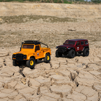 Voiture RC Crawler 4x4 Brushless à l'échelle 1:16 RGT136161JP avec éclairage LED, transmission à engrenages métalliques, étanche, tout-terrain, chargeur inclus