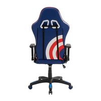 Chaise de jeu ergonomique pivotante de haute qualité, inclinable, réglable en hauteur, convertible, en cuir rafraîchissant, avec mousse à mémoire de forme, pour joueurs