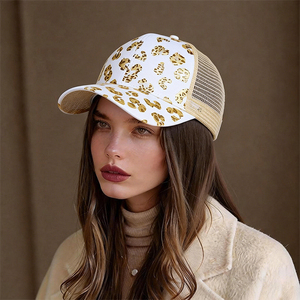 ODM OEM 5 Panel Embroidery Baseball Cap Customized Men's Mesh Custom logo Suede Trucker <strong>Hats</strong> High Quality Big Caps for Men - Product Image 1