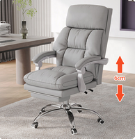 Chaise de bureau inclinable ergonomique Big Boss Comfort Orange Lift, prix d'usine en gros, pour un confort tout au long de la journée et une alignement optimal de la colonne vertébrale
