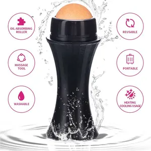 hot selling oil absorption skin care tools beauty massager face roller massage oil control face and nose
