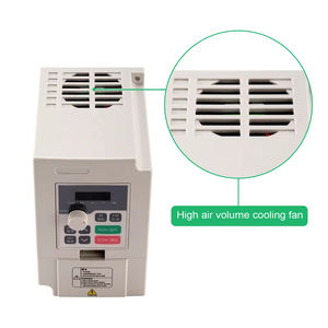 Variador de Frecuencia Zhong Hua Jiang VFD 110V/220V 2.2KW 2hp, Inversor para Motor CNC, Piezas de Aleación de Aluminio y Hierro - Product Image 5