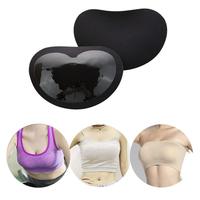 Offre Spéciale De Femmes du sein Push Up Pads Maillot de Bain Accessoires Silicone Soutien-Gorge Pad Mamelon Couverture Autocollants Patch Inserts Éponge Soutien-Gorge