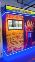 Machine distributrice de frites chaudes entièrement automatique et intelligente, prix usine