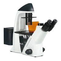 Life Science Research Both Bright Field Phase Contrast Observation Inverted Monocular Biological Microscope Equipment