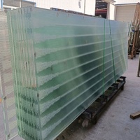 Usine de gros haute résistance clair réfléchissant 9mm 16mm 18mm verre feuilleté