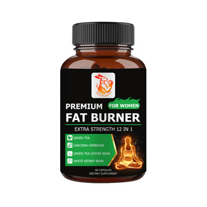 Cápsulas Quemagrasas Premium Más Vendidas con Té Verde, Granos de Café y Frijol Blanco, Favorecen el Estado de Ánimo, la Digestión y la Salud, Suplemento Dietético - Product Image 1