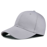 Casquettes de baseball unisexes noires vierges personnalisables à 6 panneaux avec logo en relief, 100 % coton toile, style sportif Dobby urbain