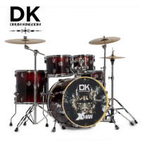 2024 Chinese Good Quality Musical Instrument Full Size Professional Jazz Drum Set