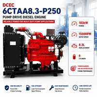 Moteur diesel DCEC CUM 6CTAA8.3-P250 183 kW 250 CV 1500 tr/min 8,3 L 4 temps 6 cylindres turbocompressé pour pompe à eau