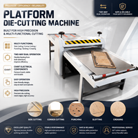 Stanzmaschine Plattformtyp Schneidpresse für EVA-Schaum, Leder, Dichtungen und Gummi