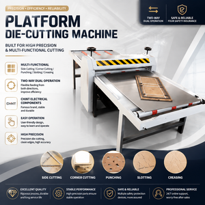 Presse de découpe de type plateforme pour mousse EVA, cuir, joint d'étanchéité et caoutchouc - Product Image 1