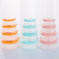 Boîte à goûter portable pour enfants, mignonne, transparente, anti-fuite, anti-poussière, pour conserver la fraîcheur, boîte à fruits, bento, nourriture pour bébé
