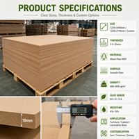 Panneau MDF flexible fin 3 mm 5 mm pour meubles courbes et projets de conception personnalisés