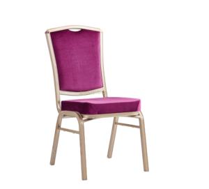 Le banquet empilable pourpre élégant préside élégant durable pour des événements de mariages d'hôtels - Product Image 1