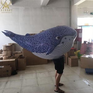 Publicidad globo <span class=keywords><strong>de</strong></span> tiburón, <span class=keywords><strong>disfraz</strong></span> <span class=keywords><strong>de</strong></span> <span class=keywords><strong>ballena</strong></span> inflable 2m/3m - Product Image 3