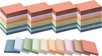 Bloc de notas autoadhesivo de 3x3 personalizado, fácil de publicar, para estudio, trabajo, vida diaria-50 100 200 hojas en opciones coloridas