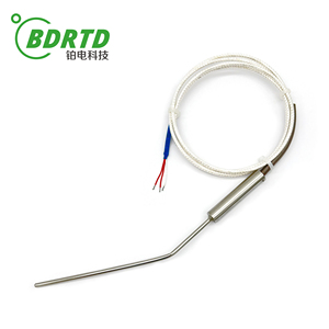 Sensor de Temperatura RTD PT100 PT1000 con Sonda Curva Personalizada y Envío Rápido - Product Image 3