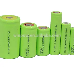 Hot Menjual Kualitas Tinggi 1.2V AA 900 Mah Ni Mh Baterai Isi Ulang