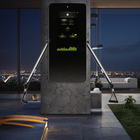 SPlan Smart Home Gym Machine Multifonctionnelle pour Musculation Intérieure, Rack de Squat, Lat Pulldown, Presse à Câbles, en Métal