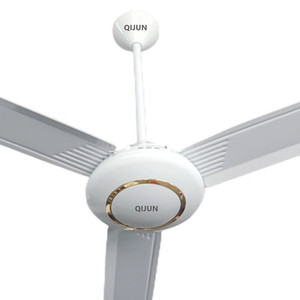 EAU Oman Irak Vietnam Malaisie 56 ''<span class=keywords><strong>Ventilateur</strong></span> de plafond géant industriel commercial avec pales en métal durables-pour cafés/salles de classe - Product Image 1