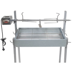 Asador de Carbón Extensible con Espiedo (Compacto 75cm, Totalmente Extendido 138cm) - Product Image 5