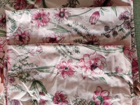 Parure de lit de luxe en microfibre imprimée motif végétal, très grand lit, 6 pièces, avec drap-housse, feuilles marines, 4 pièces pour usage domestique