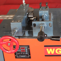 Machine à cintrer les barres en laiton/cuivre 4-40 mm à prix abordable, 2,2 kW, formage automatique des extrémités, cintrage à 360°, garantie 1 an, fabriquée en Chine, moteur inclus