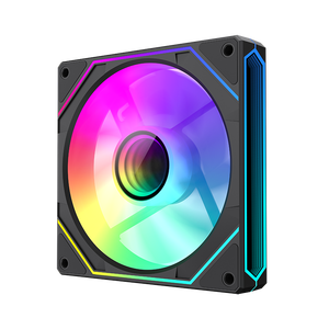 พัดลมคอมพิวเตอร์ GAMEMAX FN12A-<span class=keywords><strong>S8I</strong></span> ขนาด 120 มม. สีดำ โครง ARGB แบบ Fluid Bearing 12V 3 พิน AURA (M/F) 4 พิน PWM Power(M/F) สำหรับเคสคอมพิวเตอร์ - Product Image 3