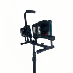 18V Multivolt Cordless 8,000 Lumen <b>LED</b> Tripod Work <b>Light</b> -<b>Workshop</b> Use Dimmable Glass Lens Floor Stand WD-8000 6000K Color Tempe - Product Image 4