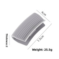 Pince à poignée isolée pour casseroles, ustensile de cuisine domestique, vente en gros pour fabricants
